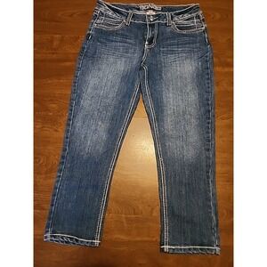 Bongo Jeans Womens 11 Blue Denim Medium Wash